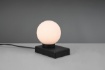 Immagine di Lumetto Davi II Nero Sfera Vetro con Sensore Touch Trio Lighting