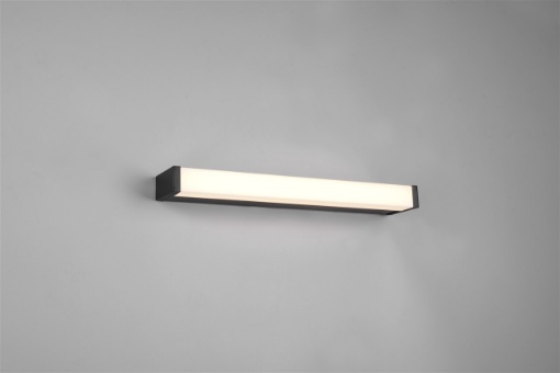 Immagine di Lampada Specchio Bagno IP44 Led 6w Fabio Nero Trio Lighting