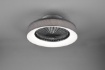 Picture of Ventilatore Tessuto Grigio Led Dimmer 3000k - 6500k Farsund Trio Lighting