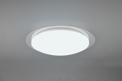 Immagine di Plafoniera Rotonda Frodeno Led Rgbw Effetto Stelle IP44 Trio Lighting