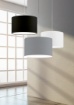 Picture of Sospensione Singola Hotel Paralume Grigio Ø40 cm Trio Lighting