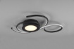 Immagine di Lampada da Soffitto Design Moderno Led Dimmer Jive Nero Trio Lighting