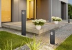 Immagine di Paletto Led da Giardino Moderno 100 cm IP54 Antracite Katun Trio Lighting