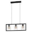 Immagine di Lampadario Cucina Industrial 4 Luci Ladder Nero Trio Lighting