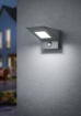 Immagine di Applique Led Alluminio IP54 Sensore Movimento Integrato Nelson Antracite Trio Lighting