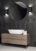 Immagine di Applique Bagno Doppio Led Sopra e Sotto Ray Nero IP44 Trio Lighting