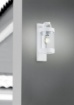 Immagine di Applique Lanterna Sambesi Bianco IP44 Sensore Crepuscolare Trio Lighting