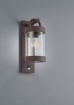 Immagine di Applique Lanterna Sambesi Ruggine Sensore Movimento IP44 Trio Lighting