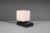 Immagine di Lumetto Till II Base Nera Paralume Cubo Vetro Sensore Touch On/Off Trio Lighting