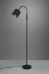 Picture of Piantana Moderna Tommy Con Braccio Flessibile Nero Oro Trio Lighting