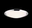 Immagine di Plafoniera Led Rotonda Umberto IP44 Bordo Cromo Trio Lighting