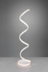 Immagine di Piantana Spirale Bianca Moderna Nuria Led Dimmer Trio Lighting