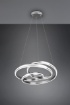 Picture of Lampadario Vortice Moderno Nuria Nichel Led Dimmer Trio Lighting