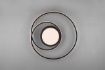 Picture of Plafoniera Spirale Led 56w Dimmer Cambio Colore Yava Nero Trio Lighting