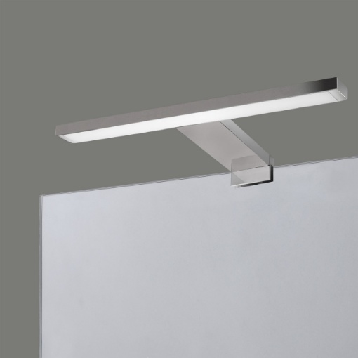 Immagine di Applique Specchio Bagno Moderno Ares Led Cromo IP44 ACB