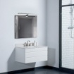 Immagine di Applique Specchio Bagno Moderno Ares Led Cromo IP44 ACB