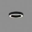 Immagine di Plafoniera da Soffitto Anello Nero Led Integrato CCT Aliso Ø47 cm ACB