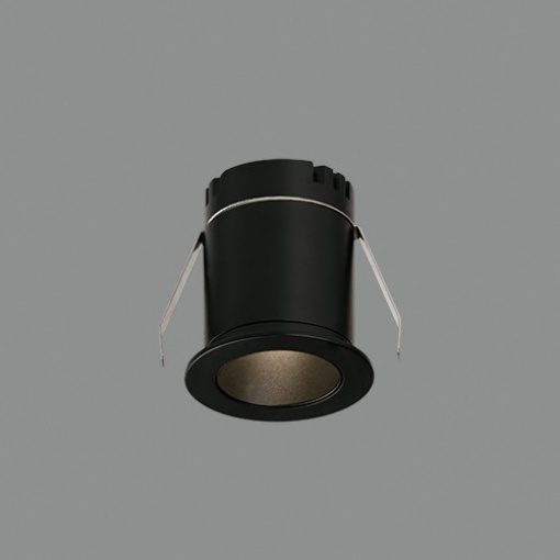 Picture of Mini Faretto Incasso Dot Nero Led 3w 3000k Ø4,5 cm ACB