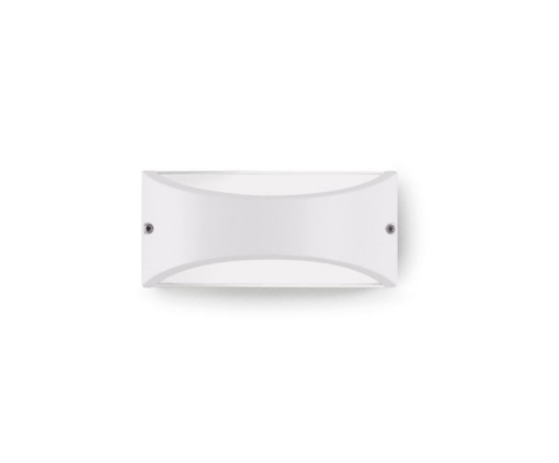 Immagine di Applique Esterno Biemissione Led Lien Bianco IP54 GES1030 Gea Led