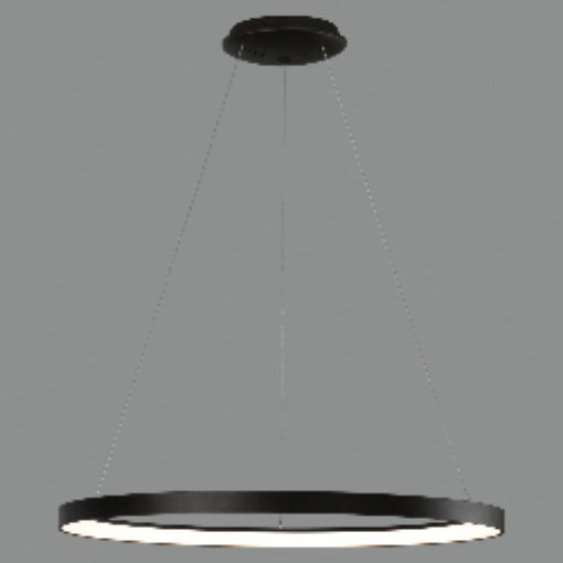 Picture of Lampadario Sospensione Grace Led 100w 4000k Anello Nero Ø98 cm ACB