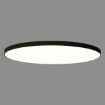 Immagine di Plafoniera Professionale Moderna Soffitto Led 260w 3000k o 4000k London Nero Ø150 cm ACB