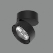 Immagine di Faretto Cilindro Spot Led 20w Orientabile Mako Nero ACB