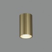 Immagine di Plafone Soffitto Cilindro Rigato Fisso GU10 Modrian Oro ACB