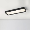 Immagine di Lampada Rettangolare Nera da Soffitto Led 36w 3000k o 4000k Munich ACB