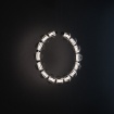 Picture of Lampadario Soggiorno Moderno Cromo Sfere Vetro Amulet Led 4000k Maytoni