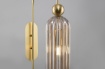 Immagine di Applique Luce Verso il Basso Vetro Champagne Decorativo Antic Maytoni