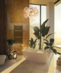 Picture of Sospensione Oro Moderna Design Dischi Vetri Decorativi 8 Luci Aster Maytoni