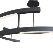 Picture of Lampadario Design Semicerchi Led 52w 3000k/4000k Nero Line Maytoni