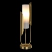 Immagine di Lume Classico Cipresso Metallo Decorativo Oro Vetro Bianco Maytoni