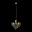 Immagine di Lampadario Salone Oro Cristalli Decorativi Flare 6xE14 Maytoni