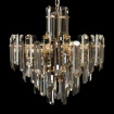 Immagine di Lampadario Salone Oro Cristalli Decorativi Flare 6xE14 Maytoni