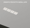 Immagine di Faretto In Gesso Incasso Controsoffitto 4 Punti Luce GU10