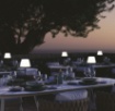 Picture of Lampada Da Tavolino Senza Fili Ristorante Led Touch Dimmer Jammin Nero IP44 Intec Light