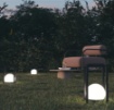 Immagine di Lampada Portatile Da Giardino Sfera Led Climax Ricaricabile IP54 Intec Light