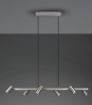 Immagine di Lampadario 6 Faretti GU10 Orientabili Marley Nichel Trio Lighting