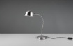 Immagine di Lampada Scrivania Braccio Flessibile Nichel Perry Trio Lighting