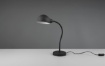 Immagine di Lampada Scrivania Braccio Flessibile Perry Nero Trio Lighting