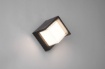 Immagine di Applique Cubo per Esterno IP54 Puno Nero e Bianco Trio Lighting