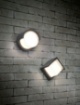 Immagine di Applique Cubo per Esterno IP54 Puno Nero e Bianco Trio Lighting