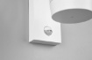 Immagine di Applique Lanterna Cavado Bianco IP44 Sensore Movimento Trio Lighting