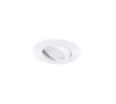 Immagine di Faretto Incasso Tondo Bianco D.9 cm Led 5w 3000k Orientabile IP44