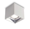 Immagine di Plafoniera Spot Cubo Bianco Led 20w 45° 3000k 4000k