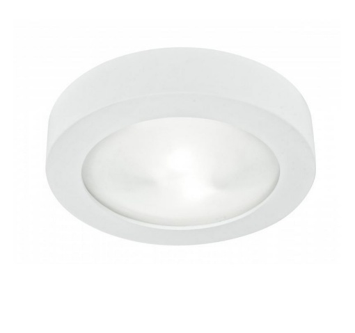 Immagine di Plafoniera Rotonda In Gesso Bianco Verniciabile 2xE27 Diam.30 cm