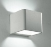 Immagine di Applique Cubo Bianco Led 6w Luce Calda Sopra e Sotto