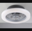 Immagine di Ventilatore Moderno Grigio LED CCT 40w Luce Regolabile Wifi