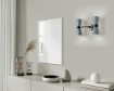 Immagine di Applique Conetti Luce Sopra e Sotto Design Moderno Graal 4xG9 Grigio Miloox